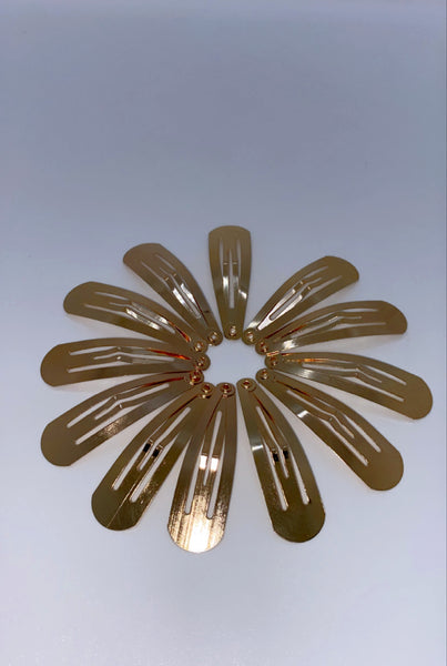 Gold Hair Clips