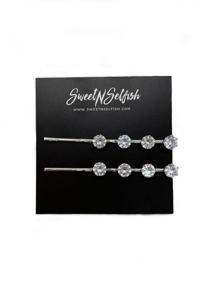 Diamond Hair Pins
