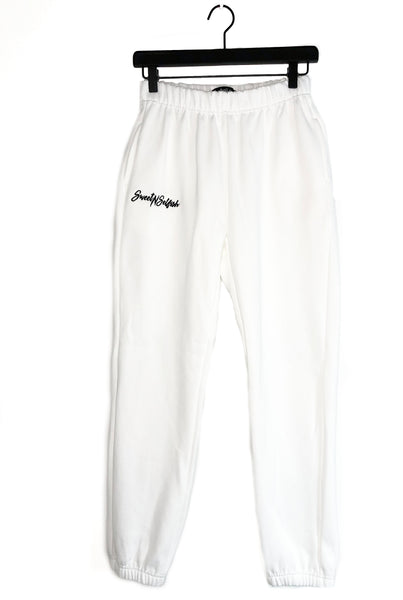 SweetNSelfish Sweats- White
